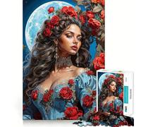 Puzzle de 1000 pièces pour Adultes Romance céleste »,découpe précise,Jeu créatif et Relaxant,Cadeau apaisant pour Noël (38x52cm)