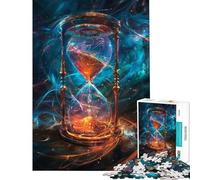 Puzzle de 1000 pièces pour Adultes Sablier Espace-Temps Jeu de réflexion pour Adultes Améliore la mémoire Interaction Parent-Enfant (Dimensions 38x26cm)