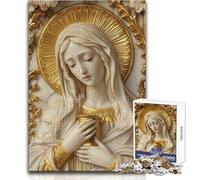 Puzzle de 1000 pièces pour Adultes-Sainte Marie-Madeleine-Jeu de société Amusant pour Toute la Famille-Décoration Murale-Convient aux 14 Ans et Plus (Dimensions 38x26cm)