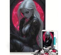 Puzzle de 1000 pièces pour Adultes Scarlet Eclipse︰ Dark Warrior Jeu éducatif Difficile et Stimulant idéal comme Cadeau 38x52cm