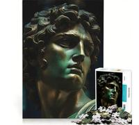 Puzzle de 1000 pièces pour Adultes, Sculpture de David, Jeu Manuel, Interaction Parent-Enfant, idéal comme Cadeau pour Toute la Famille 50x75cm