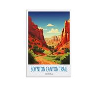 Puzzle de 1000 pièces pour Adultes, Sentier de Boynton Canyon à Sedona, Un Puzzle Familial Festif et Stimulant, Une œuvre d'art de qualité supérieure pour se détendre et décorer (38 x 26 cm).