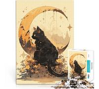 Puzzle de 1000 pièces pour Adultes Sérénade Lunaire Jeux éducatifs Décoration d'intérieur Liste de souhaits avec Le Père Noël 26x38cm