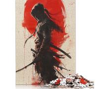 Puzzle de 1000 pièces pour Adultes - Shinobi ou Ninja - Affiche - Puzzle carré en Papier - Pièces Uniques - Jeu éducatif et Amusant - 38 x 26 cm / 1000 pièces