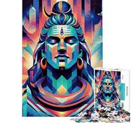 Puzzle de 1000 pièces pour Adultes Shiva Le Yogi Puzzle d'analyse et de logique Difficile et Stimulant Jeu éducatif Familial (Taille 50x75cm)