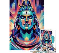 Puzzle de 1000 pièces pour Adultes Shiva Le Yogi Puzzle d'analyse et de logique Difficile et Stimulant Jeu éducatif Familial (Taille 38x26cm)