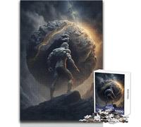 Puzzle de 1000 pièces pour Adultes - Sisyphe - Travail sans Fin - Détente et Relaxation - Assemblage Stable et découpe précise - Dimensions 50x75cm