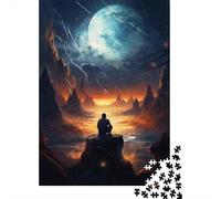 Puzzle De 1000 Pièces pour Adultes Space Adventure Journey to The Stars Puzzles pour Adolescents Jeu De Réflexion Améliore La Mémoire Défi Éducatif 38x26cm/1000pcs