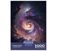 Puzzle De 1000 Pièces pour Adultes Spiral Galaxy Puzzle pour Adultes, Jeu De Réflexion, Assemblage De Motifs, Difficile Et Stimulant 52x38cm/1000pcs