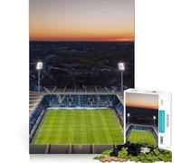 Puzzle de 1000 pièces pour Adultes Stade Vonovia de Bochum Jeu de logique et de Divertissement Décor de Noël (38x52cm)