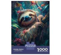 Puzzle De 1000 Pièces pour Adultes Stained Glass Sunflower Art Adolescents Puzzles Anti-Stress Jeux Difficiles Défi Activités Amusantes À La Maison 70x50cm/1000pcs