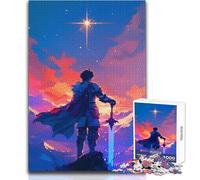 Puzzle de 1000 pièces pour Adultes - Star Knight Paladin Hero - Jeu de Puzzle Stimulant - Idée Cadeau - Dimensions : 50x75cm