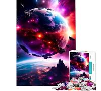 Puzzle de 1000 pièces pour Adultes Stellar Eternity Jeu Impossible Jeu éducatif défi Jouet idée Cadeau Apprentissage et éducation (Taille 38x26cm)