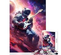 Puzzle de 1000 pièces pour Adultes Stellar Riffs à Monter soi-même Un pour se détendre et s'amuser Inspiré par la liste de souhaits du Père Noël Dimensions 38x26cm