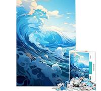 Puzzle de 1000 pièces pour Adultes Style Anime/BD décoration Murale Cadeau d'anniversaire Jeu Stimulant (38x26cm)