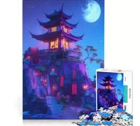 Puzzle de 1000 pièces pour Adultes, Style Chinois, Construction, Jeu de Construction, Interaction Parent-Enfant, Collection d'artistes, Beaux-Arts 38x52cm