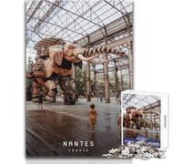 Puzzle de 1000 pièces pour Adultes, Style Nantes, Jeu éducatif Familial, Motif à Assembler, Cadeau de Noël Secret, Dimensions 38x26cm
