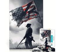 Puzzle de 1000 pièces pour Adultes sur Le thème de la Guerre de Sécession américaine Un Jeu Amusant et Relaxant,découpé au Laser avec Une qualité supérieure,idéal pour Un Moment de Calme