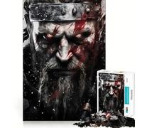 Puzzle de 1000 pièces pour Adultes sur Le thème de la mythologie Nordique Un défi intellectuel Stimulant à Partager, Un Cadeau Exquis et de Grande qualité (50x75cm)