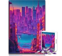 Puzzle de 1000 pièces pour Adultes sur Le thème de San Francisco:Un défi intellectuel Stimulant et Une Belle Surprise pour Les fêtes Dimensions:50x75cm