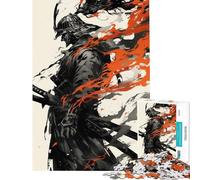 Puzzle de 1000 pièces pour Adultes sur Le thème des samouraïs idéal comme Cadeau d'anniversaire ou de Noël pour Femmes Jeu de Puzzle à Monter soi-même à partir de 14 Ans (38x26cm)