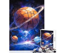 Puzzle de 1000 pièces pour Adultes sur Le thème du Basketball idéal comme Jeu éducatif ou Cadeau d'anniversaire Renforce Les Liens d'amitié Entre Les Couples Dimensions 38x52cm