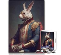 Puzzle de 1000 pièces pour Adultes sur Le thème du Lapin Mythique Jeu d'éveil Amusant et éducatif Cadeau Original et Surprenant Dimensions:50x75cm