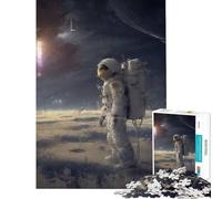 Puzzle de 1000 pièces pour Adultes sur Le thème d'une ère Extraterrestre Stimule Le Cerveau pour Femmes Jouet éducatif à partir de 14 Ans Dimensions : 38x52cm