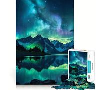 Puzzle de 1000 pièces pour Adultes Symphonie Céleste Découpe Soigneuse Décoration Jouet d'entraînement à la réflexion Jeu de Loisirs pour Les Moments de détente Cadeau Festif (38x26cm)