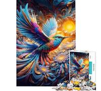 Puzzle de 1000 pièces pour Adultes Symphonie du vol Jeu Manuel de précision activités Amusantes à Faire à la Maison (Taille 38x52cm)