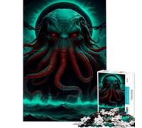 Puzzle de 1000 pièces pour Adultes Terreur Eldritch Jeux éducatifs pour Passer Le Temps à la Maison (Dimensions 38x26cm)