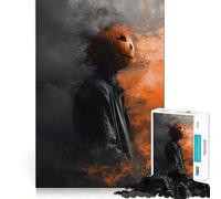 Puzzle de 1000 pièces pour Adultes Tête de Citrouille Jeu de réflexion Stimulant Jeu de qualité Cadeau Exquis (50x75cm)
