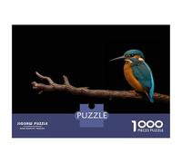 Puzzle De 1000 Pièces pour Adultes The Kingfisher Puzzles pour Adultes Vacances À La Maison Tue-t-il Le Temps Chaque Pièce Est Unique - Un pour Les Joueurs 70x50cm/1000pcs