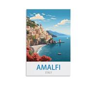 Puzzle de 1000 pièces pour Adultes, thème Amalfi, Italie, décoration intérieure, Cadeau d'anniversaire, Jouet pour Hommes, Femmes et Seniors, 38 x 26 cm