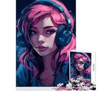 Puzzle de 1000 pièces pour Adultes thème Anime Gamer Jeu éducatif Cadeau d'anniversaire Amusant avec Poster et fiche de Questions Assortis Dimensions 38x26cm
