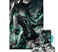 Puzzle de 1000 pièces pour Adultes thème Anime Squelette de Dragon défi éducatif Analyse et logique Jeu éducatif pour Les 14 Ans et Plus (50x75cm)