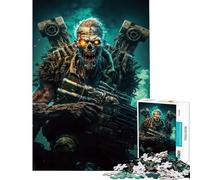 Puzzle de 1000 pièces pour Adultes Thème Armée des Morts Jeu éducatif et ludique Décoration Murale Idée Cadeau (Dimensions 38x26cm)