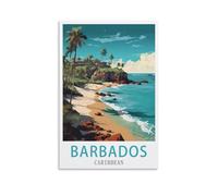 Puzzle de 1000 pièces pour Adultes - Thème Barbade, Caraïbes - 52 x 38 cm. Un Cadeau Relaxant et Stimulant pour Adultes, Adolescents et Seniors.