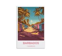 Puzzle de 1000 pièces pour Adultes - Thème Barbade et Caraïbes - Jeu Stimulant pour Toute la Famille (Femmes et Hommes) - 38 x 52 cm