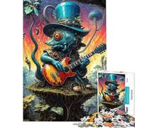 Puzzle de 1000 pièces pour Adultes thème biopunk enchanté Jeu Manuel décoration intérieure Cadeau d'anniversaire (38x26cm)