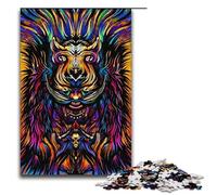 Puzzle de 1000 pièces pour Adultes thème Chaman néon Jeu éducatif et ludique Cadeau Artistique 75 x 50 cm