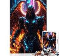 Puzzle de 1000 pièces pour Adultes Thème Choc des Cieux et des Enfers Jeu de Construction Idée Cadeau Jeu de détente Renforce l'amour au Sein du Couple Dimensions 38x52cm