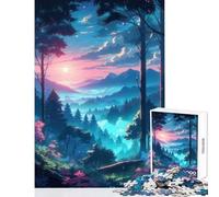 Puzzle de 1000 pièces pour Adultes thème Contes de fées décoration intérieure et Jeu Familial Format 38x26cm Convient pour décorer Un Bureau