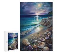 Puzzle de 1000 pièces pour Adultes - Thème Coquillages Violets, idéal pour Les Jeux en Famille, Les Cadeaux et Un Puzzle éducatif et Amusant (38 x 52 cm).