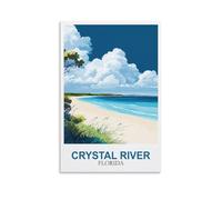 Puzzle de 1000 pièces pour Adultes, thème Crystal River, Floride, décoration intérieure, Cadeau d'anniversaire, Jouet pour Hommes, Femmes et Seniors, 52 x 38 cm