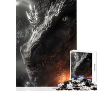 Puzzle de 1000 pièces pour Adultes thème Dragon Jeu Anti-Stress Cadeau d'anniversaire activité Manuelle Amusante à Faire à la Maison Dimensions 38x52cm