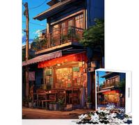 Puzzle de 1000 pièces pour Adultes thème « Early Evening Charm » Jeu de Construction inspiré des animés Cadeau d'anniversaire ou Jeu Familial idéal pour décorer Un Bureau Dimensions 38x52cm