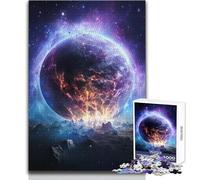 Puzzle de 1000 pièces pour Adultes - Thème:Effondrement Cosmique - Paisible et Relaxant - Jeu de précision - Dimensions:38x26cm