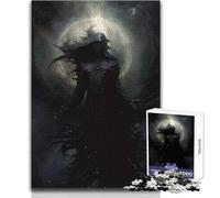 Puzzle de 1000 pièces pour Adultes, thème Esprit Sombre, Jeu éducatif Familial, défi Difficile, idées Cadeaux, Dimensions:38x52cm