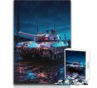 Puzzle de 1000 pièces pour Adultes - Thème:Force Militaire dans la Boue - Détendez-Vous et Profitez d'un Moment de Plaisir - Assemblage sans Couture - Haute précision - Dimensions:38x52cm